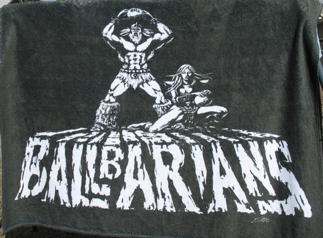 Ballbarians blanket