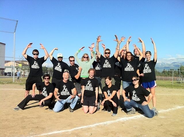 2012 Summer Alaska Kickball Team