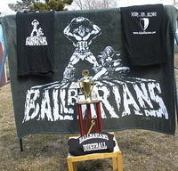 Ballbarians Items with WASA Dodgeball Golden Wrench Trophy